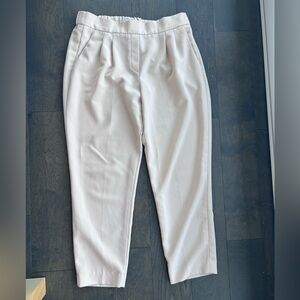 Babaton Cream Dress Pants Size 6 Ankle